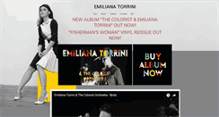 Desktop Screenshot of emilianatorrini.com